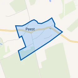 Kaart van Peest