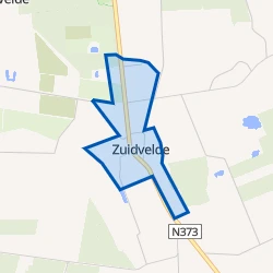 Kaart van Zuidvelde