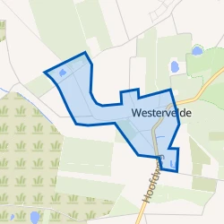 Kaart van Westervelde