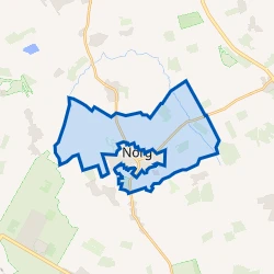Kaart van Verspreide huizen Norg