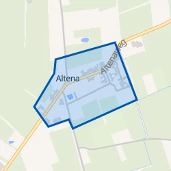 Kaart van Altena