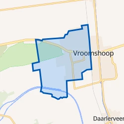 Kaart van Vroomshoop-West