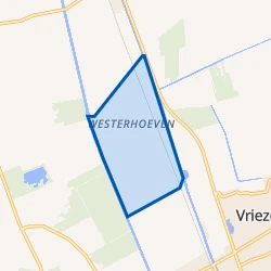 Kaart van Verspreide huizen De Westerhoeve