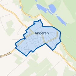Kaart van Kern Angeren