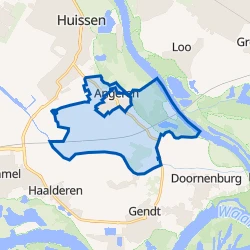 Kaart van Buitengebied Angeren