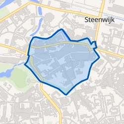 Kaart van Centrum Steenwijk