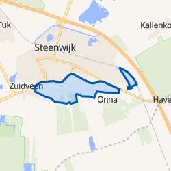 Kaartje van Buitengebied Steenwijk