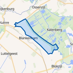 Kaartje van Buitengebied Blankenham
