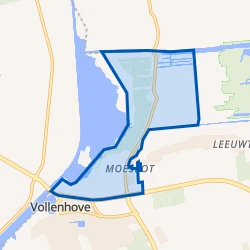Kaart van Moespot-Leeuwte