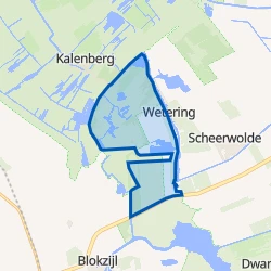 Kaartje van Buitengebied Wetering