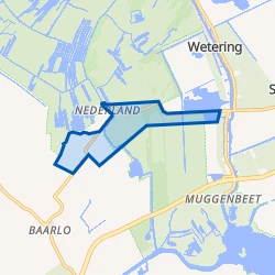 Kaartje van Nederland