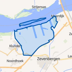 Kaartje van Industrieterrein Moerdijk