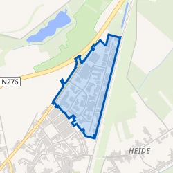 Kaartje van Handelsterrein