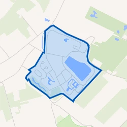 Kaartje van Recreatiepark Hommelheide