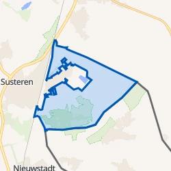 Kaart van Verspreide huizen Heide