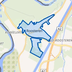 Kaart van Roosteren