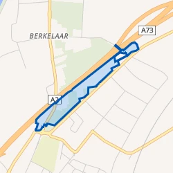 Kaartje van Buitengebied De Berk