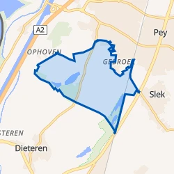 Kaartje van Buitengebied Gebroek