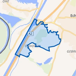 Kaartje van Buitengebied Ophoven