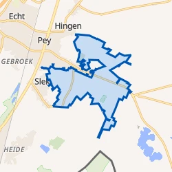 Kaart van Peijerveld