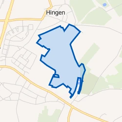 Kaartje van Buitengebied Hingen