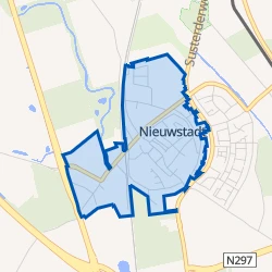 Kaart van Nieuwstadt Centrum