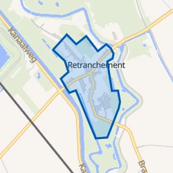 Kaart van Retranchement