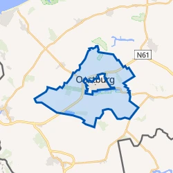 Kaart van Verspreide huizen Oostburg