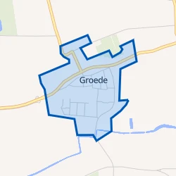 Kaart van Groede