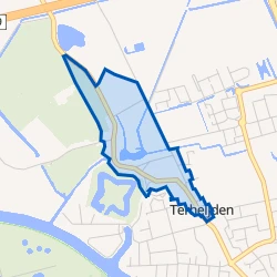Kaart van Terheijden noordwest