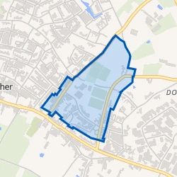 Kaart van Heilige Stok - Kerkstraat
