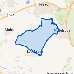 Kaart van De Bleeken - 't Grolder