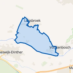 Kaart van Heische Wal - DintherseHoek