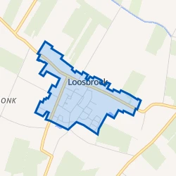 Kaart van Loosbroek