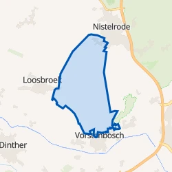 Kaart van Groote Heide