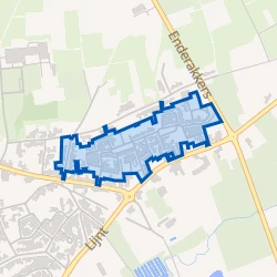 Kaart van Schutsboom e.o.