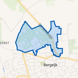 Kaart van Eerselsedijk-Woonbos e.o.