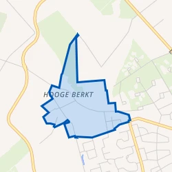 Kaart van Eikenberg-Hooge Berkt