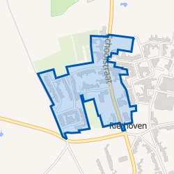Kaart van De Hasselt e.o.