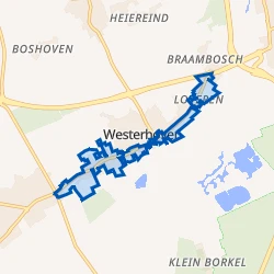 Kaart van Heijerstraat-Loveren