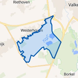 Kaart van Buitengebied Zuid-Oost