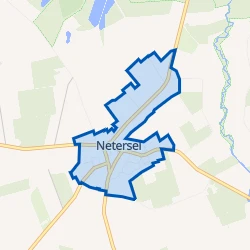 Kaart van Netersel