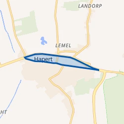 Kaart van Hapert Noord