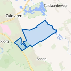 Kaart van Verspreide huizen Schuilingsoord