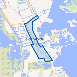 Kaart van Eelderwolde