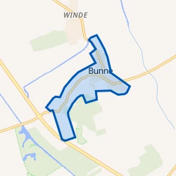 Kaart van Bunne