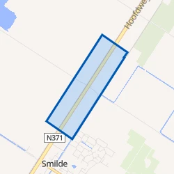 Kaart van Smilde-Noord