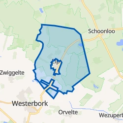Kaartje van Verspreide huizen Elp