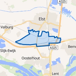 Kaart van Reeth