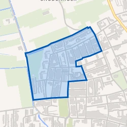 Kaart van Hollanderbroek